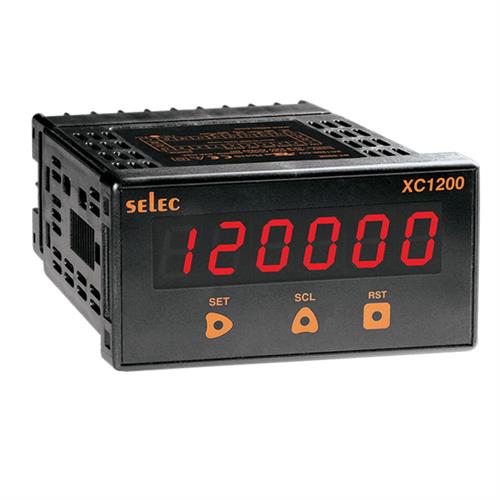 Bộ hiển thị tốc độ và đếm tổng SELEC XC1200 size 48x96